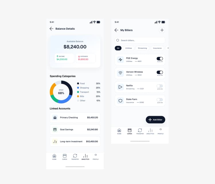 Bank mobile